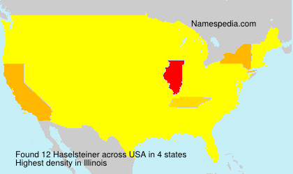 Surname Haselsteiner in USA Surname Haselsteiner in USA