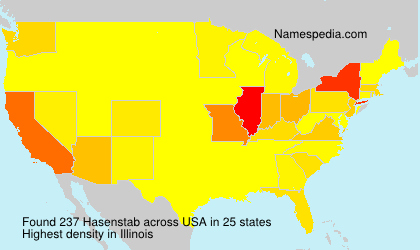 Surname Hasenstab in USA Surname Hasenstab in USA