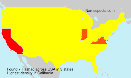 Surname Hashad in USA Surname Hashad in USA