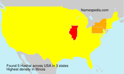 Surname Hashai in USA Surname Hashai in USA
