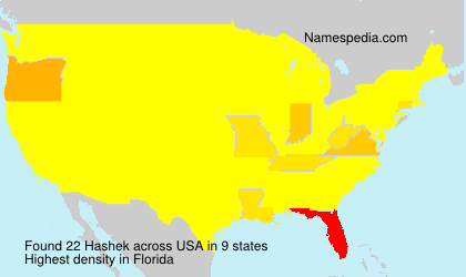 Surname Hashek in USA Surname Hashek in USA