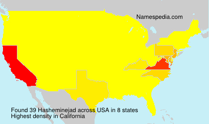 Surname Hasheminejad in USA Surname Hasheminejad in USA