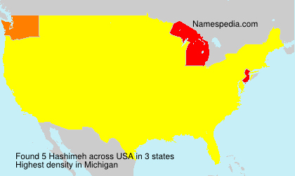 Surname Hashimeh in USA Surname Hashimeh in USA