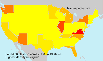 Surname Hashish in USA Surname Hashish in USA