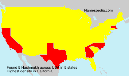 Surname Hashmukh in USA Surname Hashmukh in USA