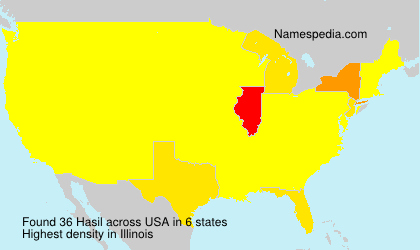 Surname Hasil in USA Surname Hasil in USA