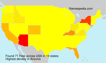 Surname Hasl in USA Surname Hasl in USA