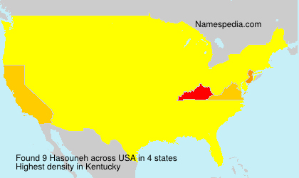 Surname Hasouneh in USA Surname Hasouneh in USA