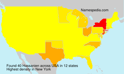 Surname Hassanien in USA Surname Hassanien in USA
