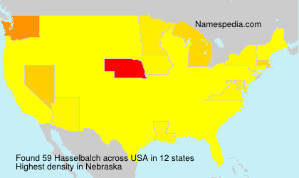 Surname Hasselbalch in USA Surname Hasselbalch in USA