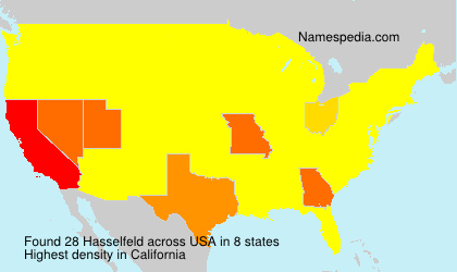 Surname Hasselfeld in USA Surname Hasselfeld in USA