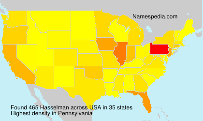 Surname Hasselman in USA Surname Hasselman in USA