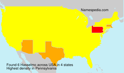 Surname Hasselmo in USA Surname Hasselmo in USA