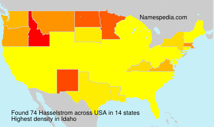 Surname Hasselstrom in USA Surname Hasselstrom in USA