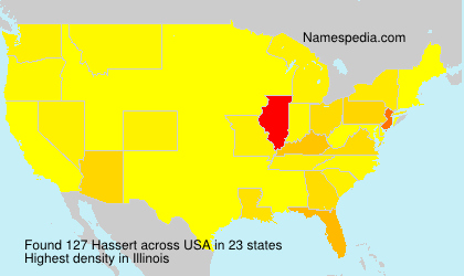 Surname Hassert in USA Surname Hassert in USA
