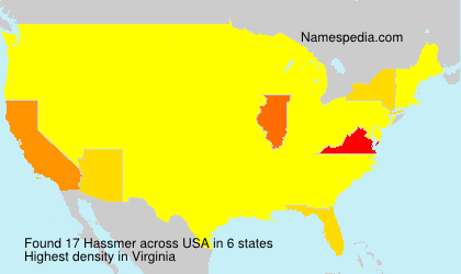 Surname Hassmer in USA Surname Hassmer in USA