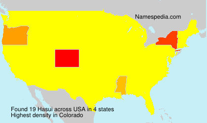 Surname Hasui in USA Surname Hasui in USA