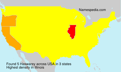Surname Haswarey in USA Surname Haswarey in USA