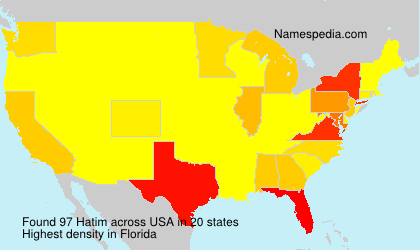 Surname Hatim in USA Surname Hatim in USA