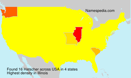 Surname Hatscher in USA Surname Hatscher in USA
