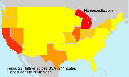Surname Hattner in USA