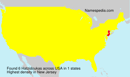 Surname Hatzidoukas in USA Surname Hatzidoukas in USA