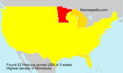 Surname Hatzung in USA Surname Hatzung in USA