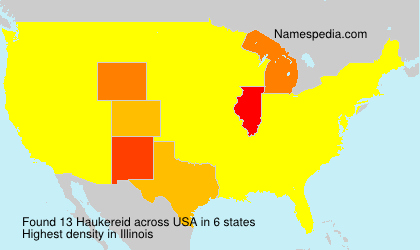 Surname Haukereid in USA Surname Haukereid in USA