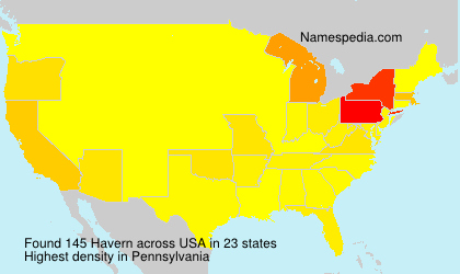 Surname Havern in USA Surname Havern in USA