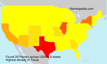Surname Havlen in USA Surname Havlen in USA