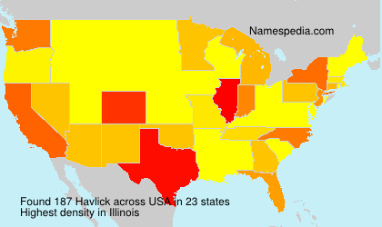 Surname Havlick in USA Surname Havlick in USA