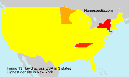 Surname Hawd in USA Surname Hawd in USA