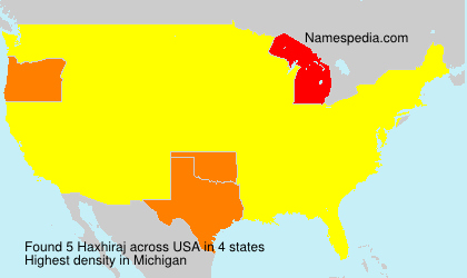 Surname Haxhiraj in USA Surname Haxhiraj in USA