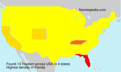 Surname Haybert in USA Surname Haybert in USA