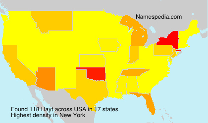 Surname Hayt in USA Surname Hayt in USA