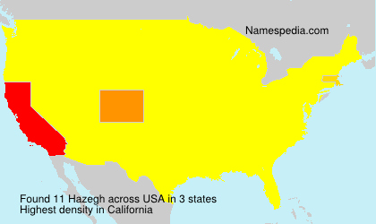Surname Hazegh in USA Surname Hazegh in USA