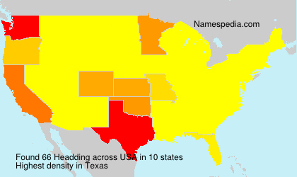 Surname Headding in USA Surname Headding in USA