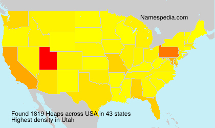 Surname Heaps in USA Surname Heaps in USA