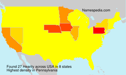 Surname Hearity in USA Surname Hearity in USA