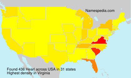 Surname Hearl in USA Surname Hearl in USA