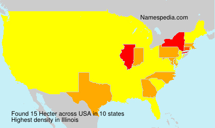 Surname Hecter in USA Surname Hecter in USA