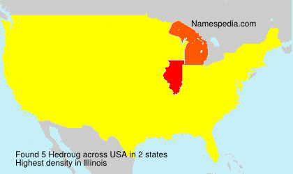 Surname Hedroug in USA Surname Hedroug in USA