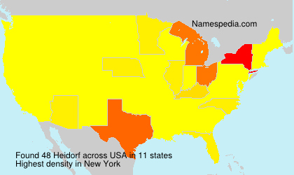 Surname Heidorf in USA Surname Heidorf in USA