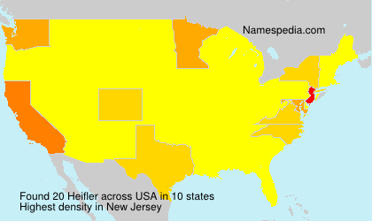 Surname Heifler in USA Surname Heifler in USA