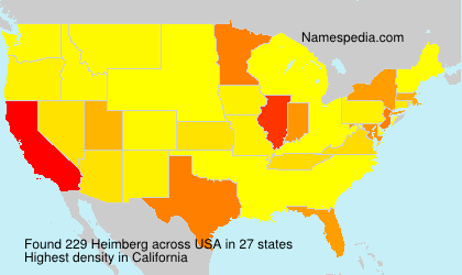 Surname Heimberg in USA Surname Heimberg in USA