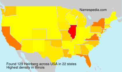 Surname Heinberg in USA Surname Heinberg in USA