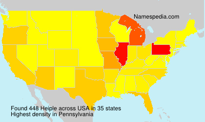 Surname Heiple in USA Surname Heiple in USA