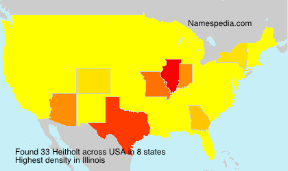 Surname Heitholt in USA Surname Heitholt in USA