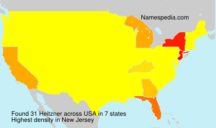 Surname Heitzner in USA Surname Heitzner in USA