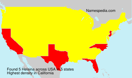 Surname Helaina in USA Surname Helaina in USA